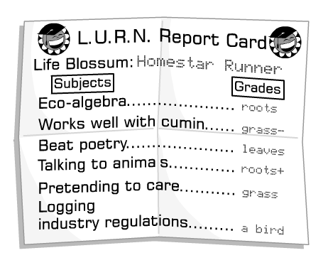 report card