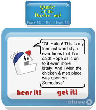 Quote of the Week Box