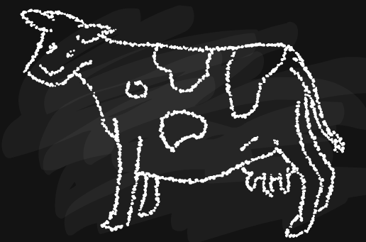 File:Cow on blackboard.png