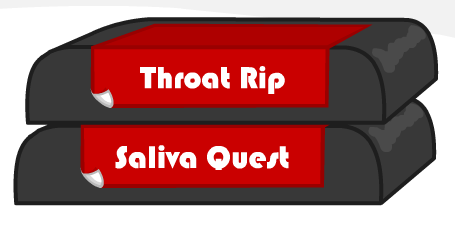 Throat Rip and Saliva Quest