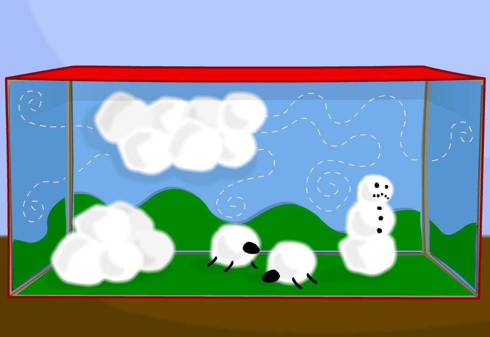 "To be fair, I did eat all the cotton balls."