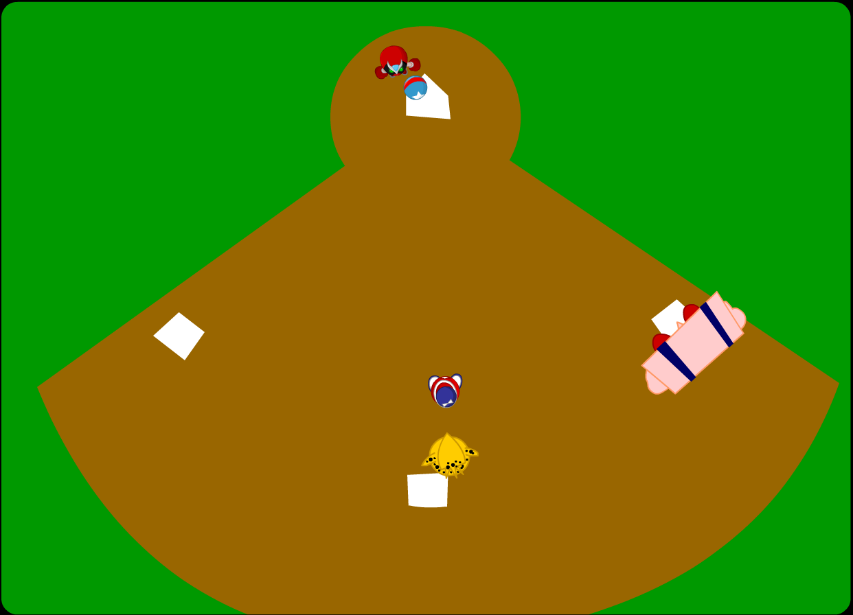 seen from above